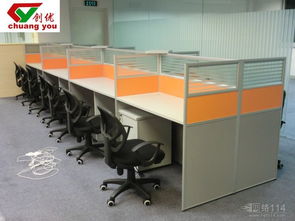 东莞电脑桌职员办公桌椅组合员工工作位卡座屏风卡位办公室家具